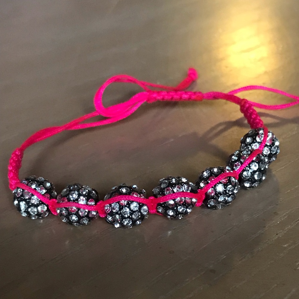 Drawstring Rhinestone Bracelet - Picture 5 of 6